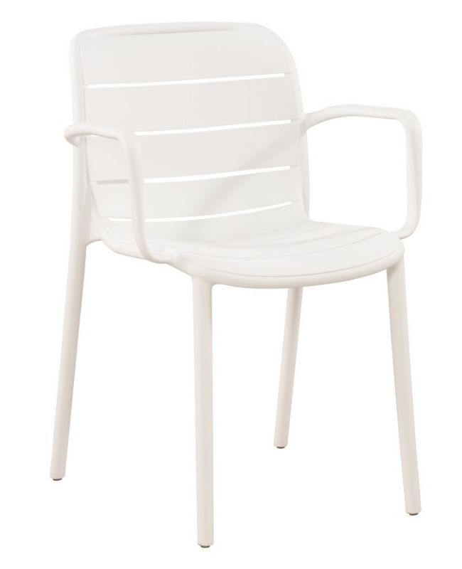 Sedia Pisa con braccioli Greenwood