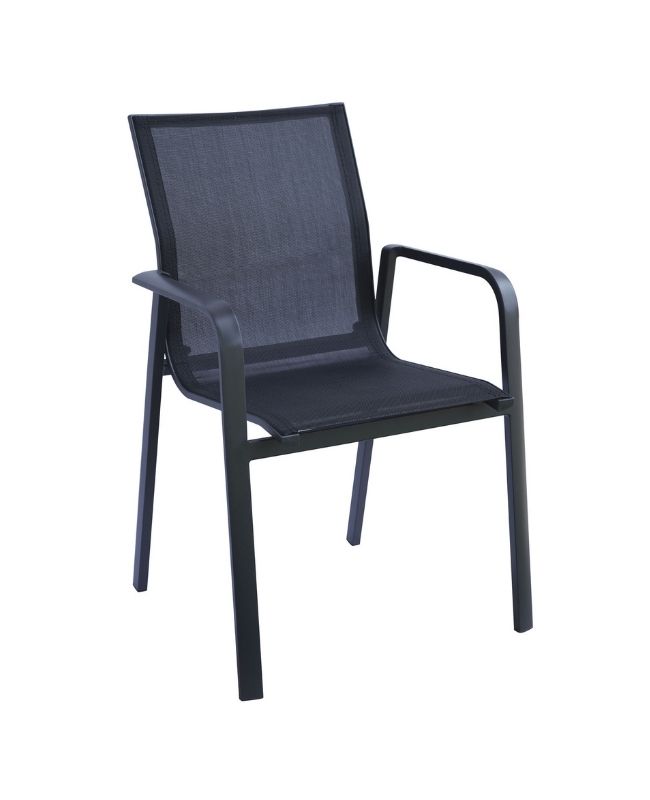 Sedia Samo con braccioli Greenwood