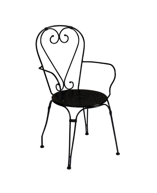 Sedia Stresa con braccioli Greenwood