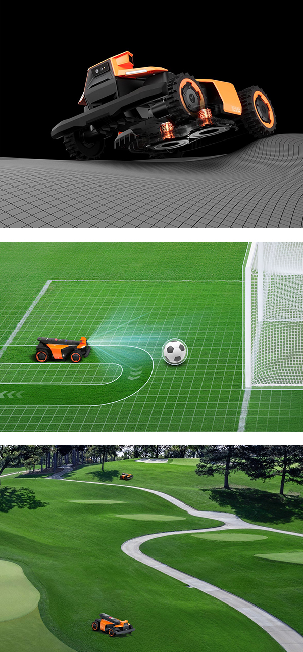 Robot Tagliaerba Professionale Segway Navimow Terranox CM240M1