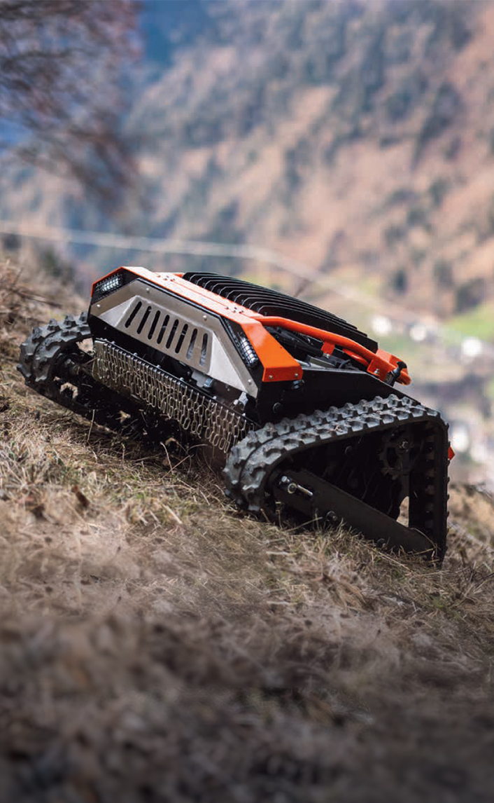 Cortacésped robot teledirigido STOCKER TITAN 500