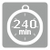 Durata Batteria 240 min