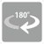 Girevole 180°