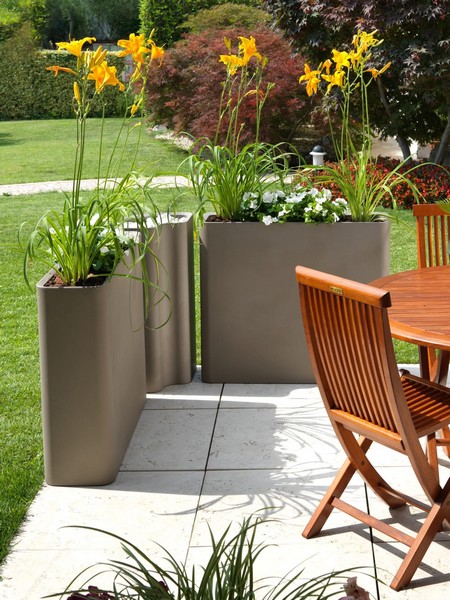 Jarrones y macetas de Teraplast