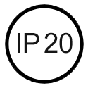 Grado di protezione IP20