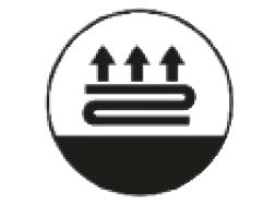 Adatto per il riscaldamento a pavimento