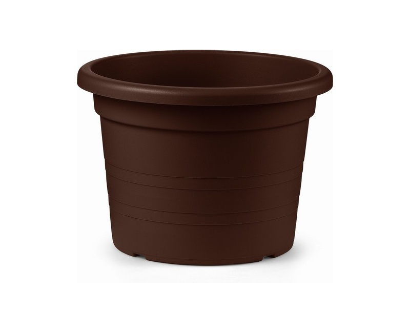 Veca Vaso Cilindro Plastica